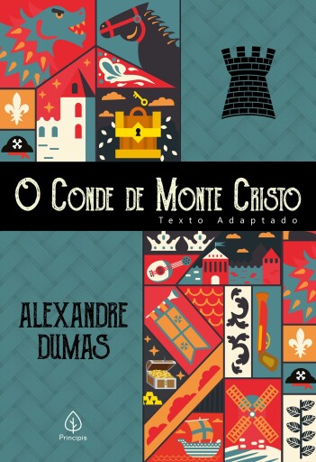 Portada del libro «O conde de Monte Cristo - adaptação», de Alexandre Dumas