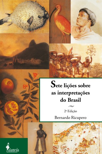 Portada del libro «Sete lições sobre as interpretações do Brasil», de Bernardo Ricupero