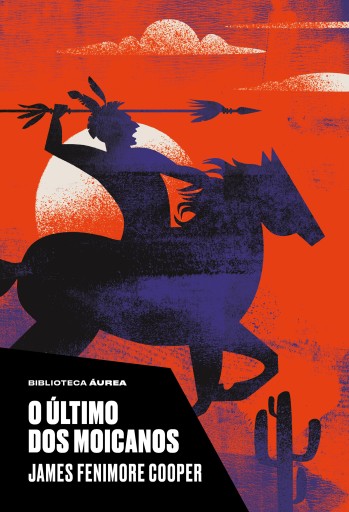Portada del libro «O último dos moicanos», de James Fenimore Cooper