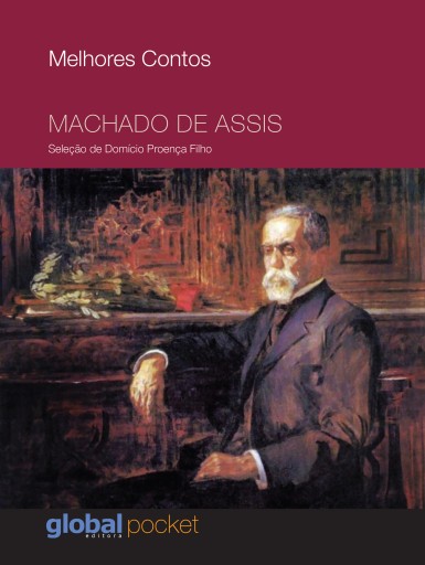 Portada del libro «Melhores Contos Machado de Assis», de Machado de Assis