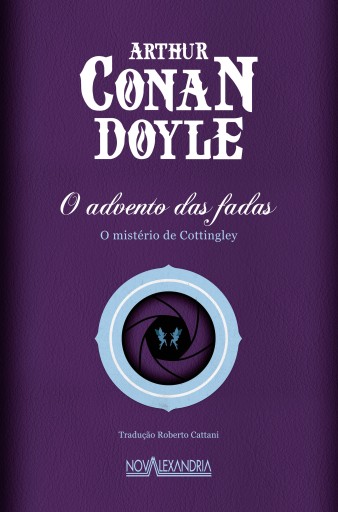 Portada del libro «O advento das fadas», de Arthur Conan Doyle