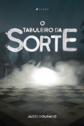 Portada del libro «O tabuleiro da sorte», de Jusci Dourado