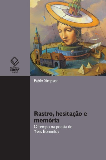 Portada del libro «Rastro, hesitação e memória», de Pablo Simpson