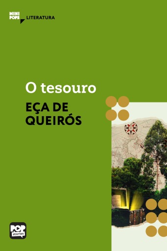 Portada del libro «O tesouro», de Eça de Queirós