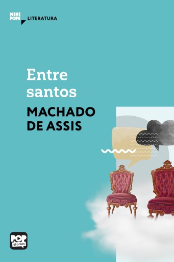 Portada del libro «Entre santos», de Machado de Assis
