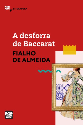 Portada del libro «A desforra de Baccarat», de Fialho de Almeida