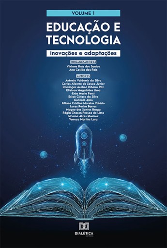 Portada del libro «Educação e tecnologia», de Viviane Brás dos Santos, Ana Cecilia dos Reis