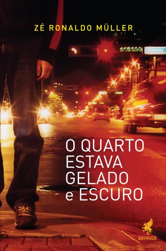 O quarto estava gelado e escuro