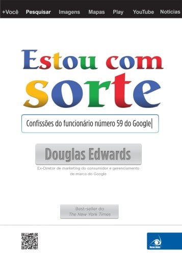 Portada del libro «Estou com sorte», de Douglas Edwards