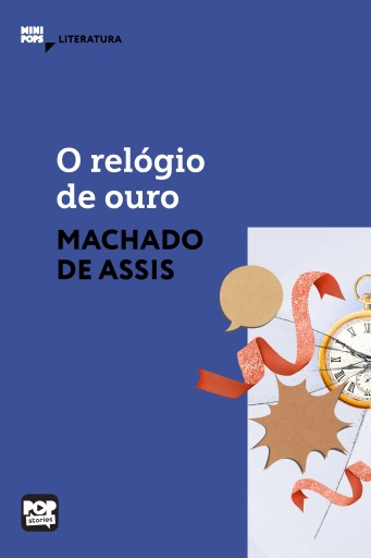 Portada del libro «O relógio de ouro», de Machado de Assis