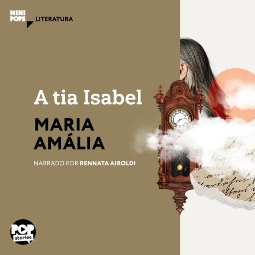 Portada del audiolibro «A tia Isabel», de Maria Amália