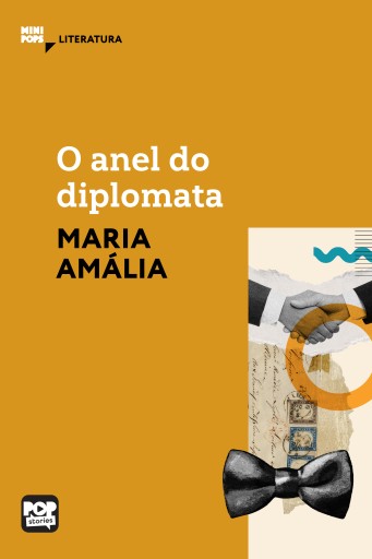 Portada del libro «O anel do diplomata», de Maria Amália