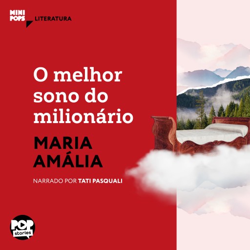 Portada del audiolibro «O melhor sono do milionário», de Maria Amália