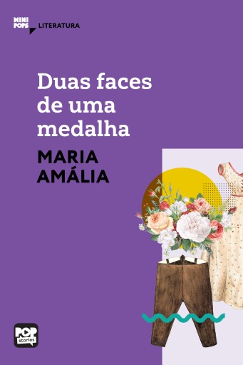 Portada del libro «Duas faces de uma medalha», de Maria Amália