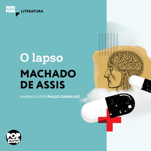 Portada del audiolibro «O lapso», de Machado de Assis