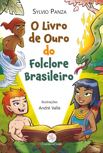 Portada del libro «O livro de ouro do Folclore Brasileiro», de Sylvio Panza