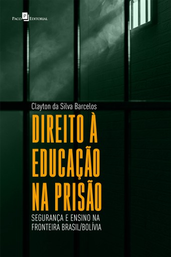 Portada del libro «Direito à educação na prisão», de Clayton da Silva Barcelos