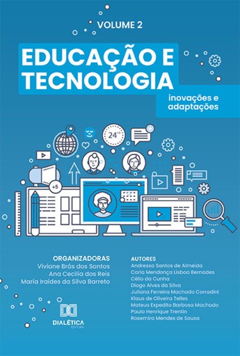 Portada del libro «Educação e tecnologia», de Viviane Brás dos Santos, Ana Cecilia dos Reis