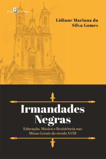 Portada del libro «Irmandades Negras», de Lidiane Mariana da Silva Gomes