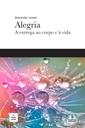 Portada del libro «Alegria», de Alexander Lowen