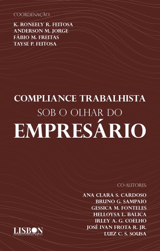 Portada del libro «Compliance Trabalhista sob o olhar do empresário», de Karlos Roneely Rocha Feitosa