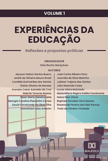 Portada del libro «Experiências da Educação», de Elias Rocha Gonçalves