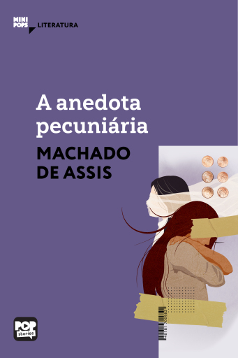 Portada del libro «A anedota pecuniária», de Machado de Assis