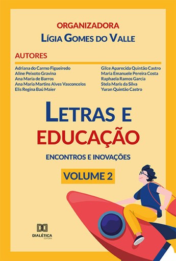 Portada del libro «Letras e educação», de Lígia Gomes do Valle