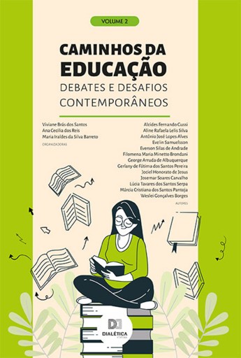 Portada del libro «Caminhos da Educação», de Viviane Brás dos Santos, Ana Cecilia dos Reis