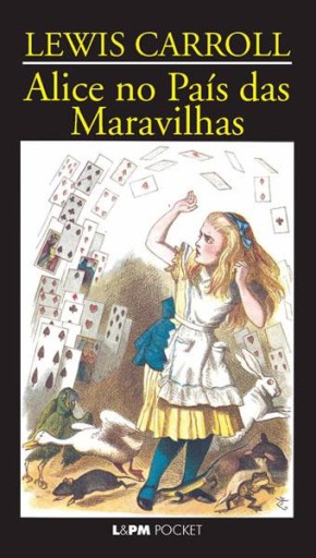 Portada del libro «Alice no País das Maravilhas», de Lewis Carroll