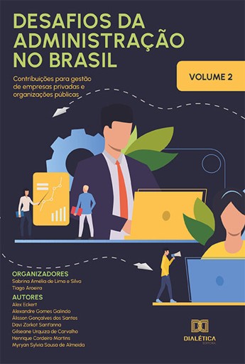 Portada del libro «Desafios da Administração no Brasil», de Sabrina Amélia de Lima e Silva, Tiago Aroeira
