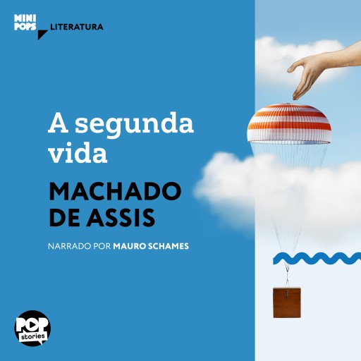 Portada del audiolibro «A segunda vida», de Machado de Assis