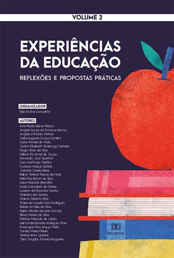 Portada del libro «Experiências da Educação», de Elias Rocha Gonçalves