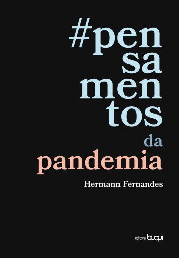 Portada del libro «Pensamentos da pandemia», de Hermann Fernandes