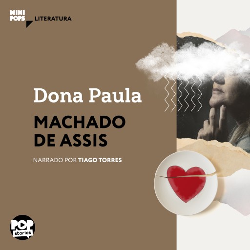 Portada del audiolibro «Dona Paula», de Machado de Assis