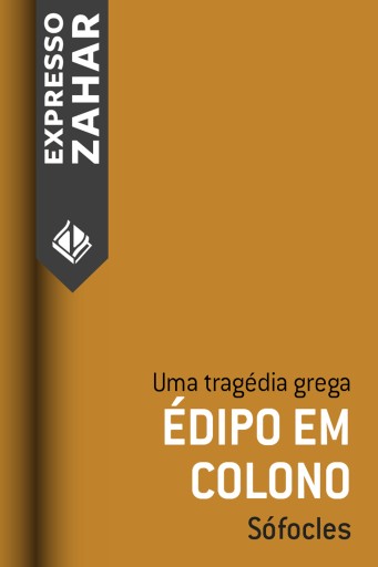 Portada del libro «Édipo em Colono», de Sófocles