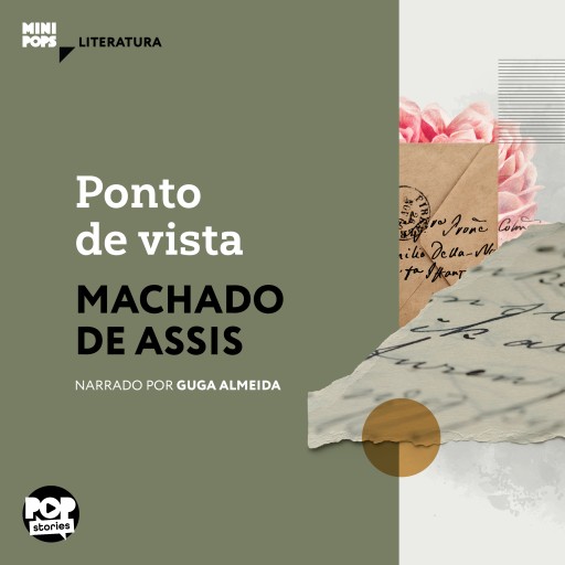 Portada del audiolibro «Ponto de vista», de Machado de Assis