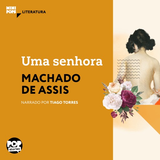 Portada del audiolibro «Uma senhora», de Machado de Assis