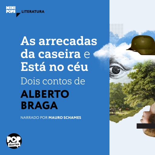 Portada del audiolibro «As arrecadas da caseira e Está no céu: Dois contos de Alberto Braga»