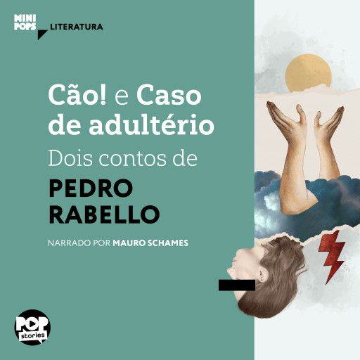 Portada del audiolibro «Cão e Caso de adultério: Dois contos de Pedro Rabelo», de Pedro Rabelo