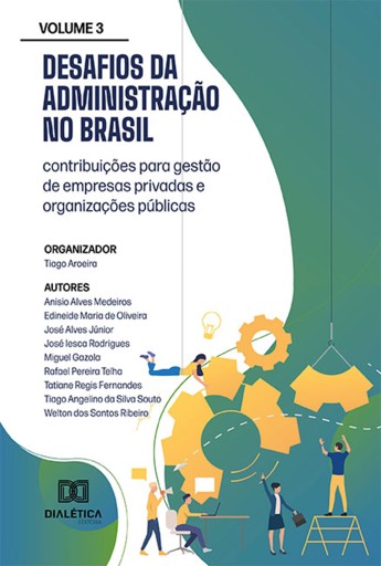 Portada del libro «Desafios da Administração no Brasil», de Tiago Aroeira