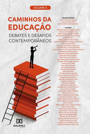 Portada del libro «Caminhos da Educação», de Viviane Brás dos Santos, Ana Cecilia dos Reis