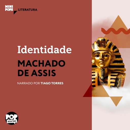 Portada del audiolibro «Identidade», de Machado de Assis