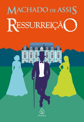 Portada del libro «Ressurreição», de Machado de Assis