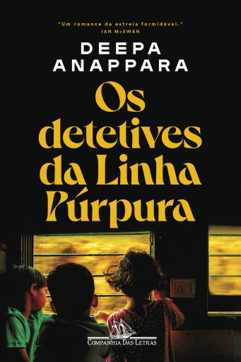 Portada del libro «Os detetives da Linha Púrpura», de Deepa Anappara