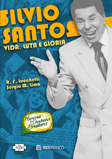 Portada del libro «Silvio Santos», de R. F. Luccetti