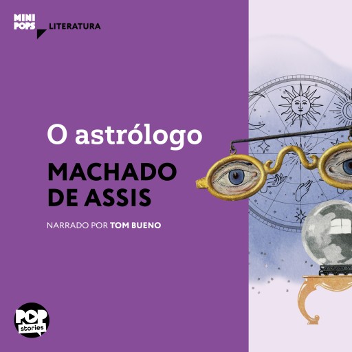 Portada del audiolibro «O astrólogo», de Machado de Assis