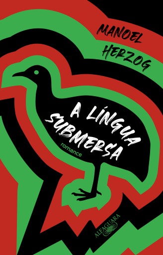 Portada del libro «A língua submersa», de Manoel Herzog