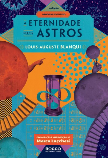 Portada del libro «A eternidade pelos astros», de Louis-Auguste Blanqui
