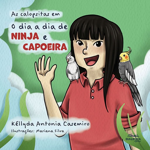 Portada del libro «As calopsitas em», de Kéllyda Antonia Casemiro